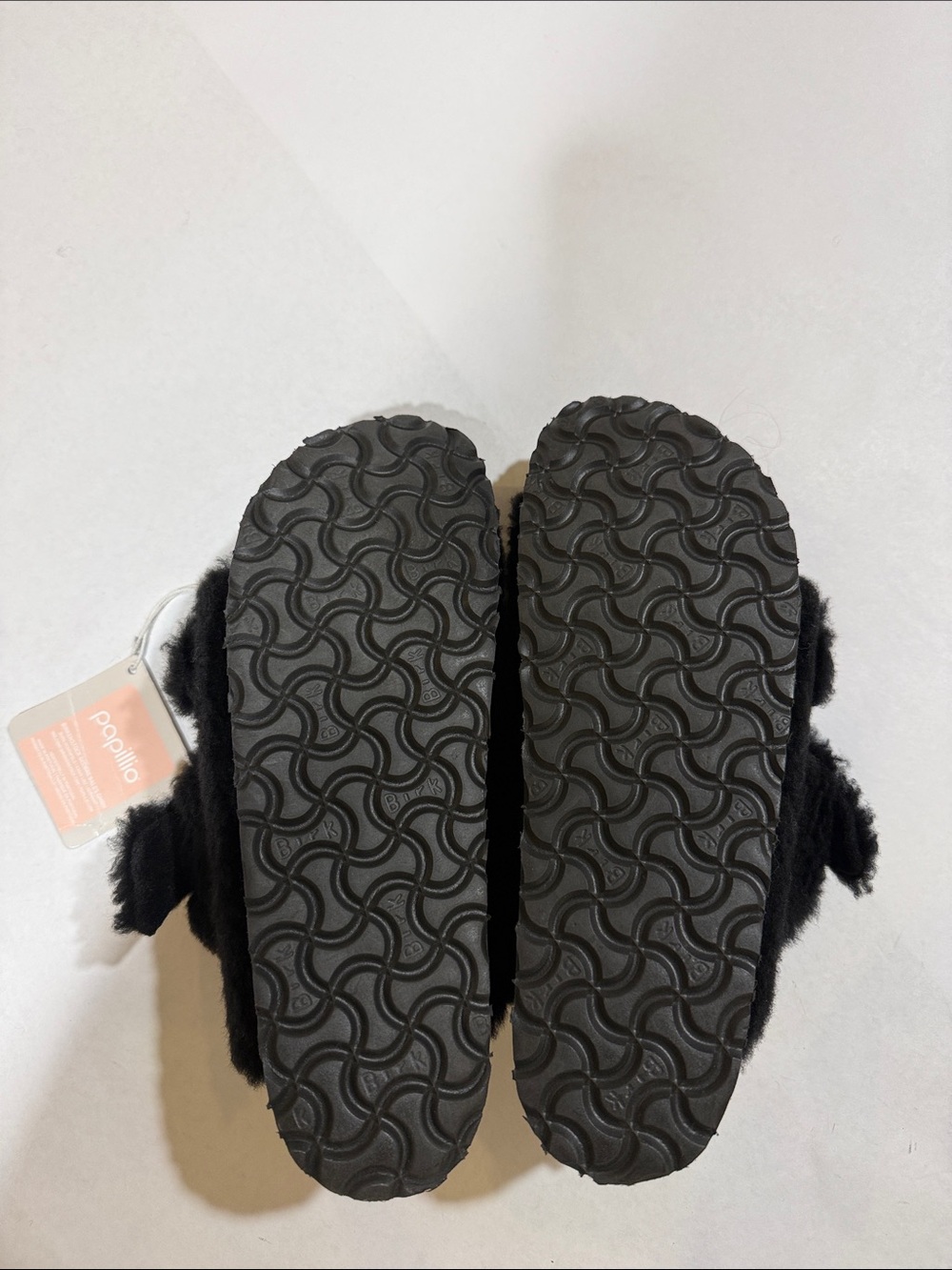 Birkenstock Papillio Arizona Big Buckle Teddy Shearling Platform Sandal EU39 - Picture 16 of 16